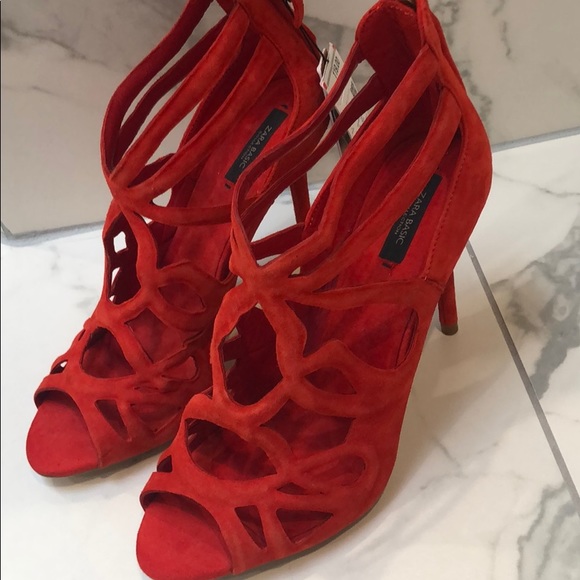 Suede Zara heels never worn - Picture 3 of 7